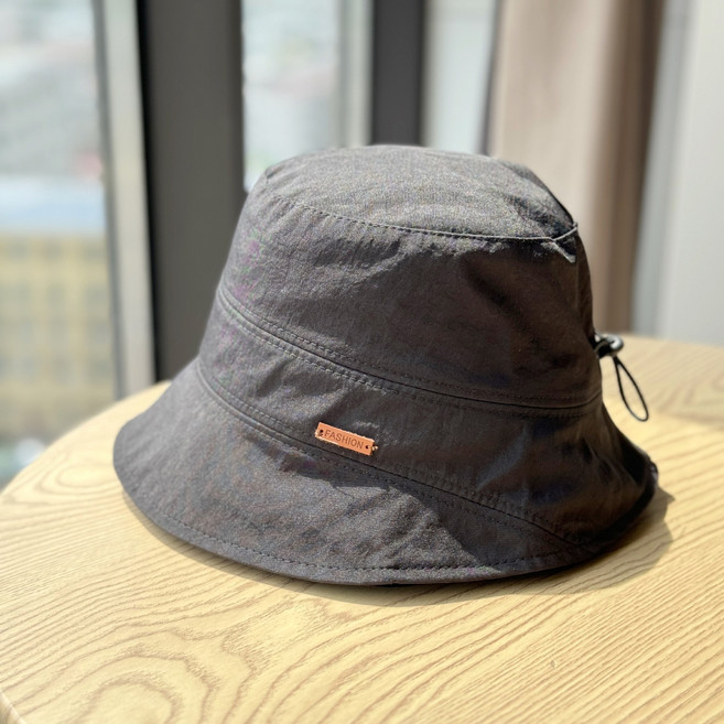 젬버트 심플 데일리 스트링 조절 여성 벙거지 버킷햇 모자