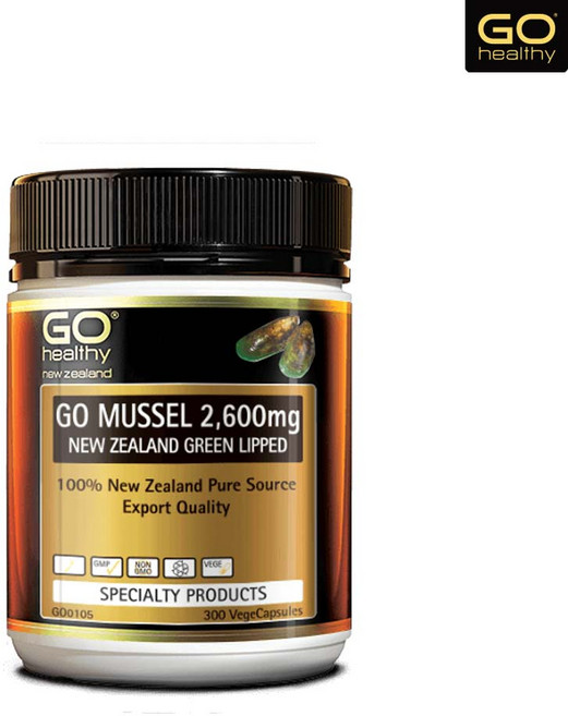 고헬시 뉴질랜드 초록입홍합 19000mg 300캡슐 초록입홍합효능, 1개