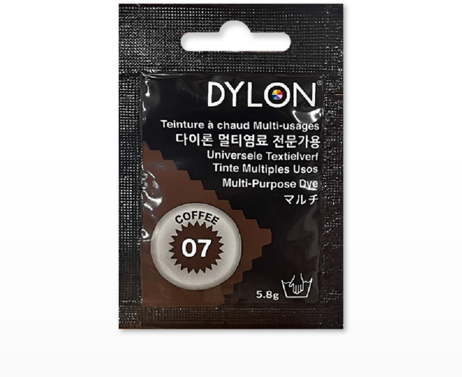 DYLON 다이론 멀티염료 옷염색, 07 커피