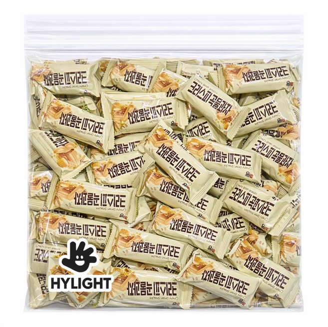 하이라이트 바삭한 곡물 크런키 스낵, 62개, 10g
