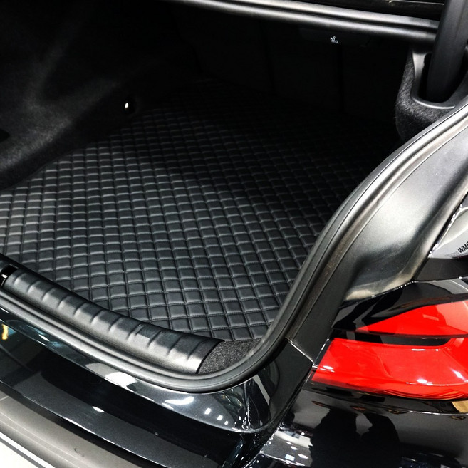 카위크 BMW 3시리즈 G20 트렁크매트 F30 F31, 블랙&레드스티치, 가솔린=디젤, 3시리즈(F30/F31) 12년7월~19년4월