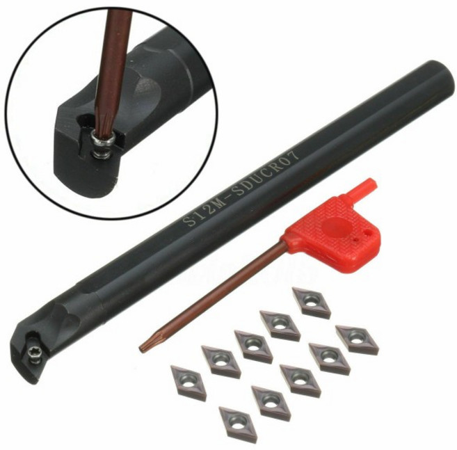 내부 선삭 공구 홀더 SDUCR/SDUCL S08K S12M S14N S16Q S20R SDUCR07 초경 인서트 보링 바 DCMT 070204