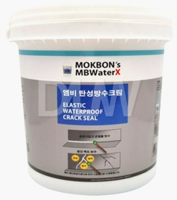 [MB] 엠비 탄성방수크림 500ml / 1.2L / 3.5L / 16L, 투명, 1개