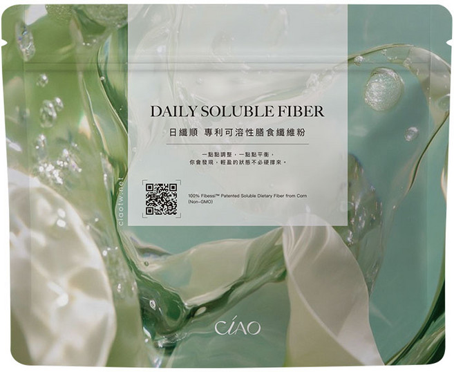 CIAO日喬恩 日纖順 專利可溶性膳食纖維粉, 200g, 1個