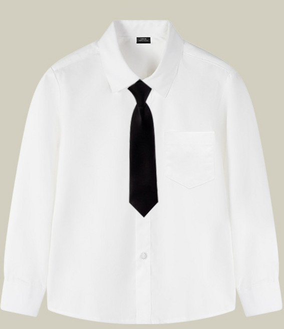 남아 기본 셔츠 넥타이 세트 아동 초등학교 연주회 행사 교복 단체복