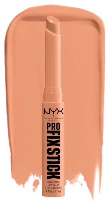 NYX PROFESSIONAL MAKEUP 프로페셔널 메이크업 프로 픽스 스틱 수정 컨실러 쌓아 올릴 수 있는 중간 커버리지 - 핑크, 1개, 0.4 다크 피치 - 쿠팡