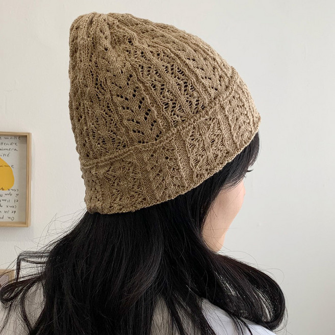 봄 여름 썸머 니트 비니 모자 국내생산