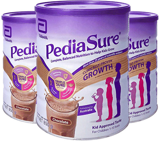 페디아슈어 호주 초콜렛 파우더 850g 3개