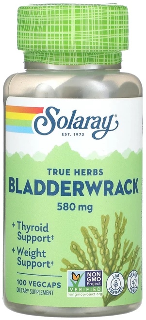 Solaray True Herbs 블래더랙 580mg 베지 캡슐 100정, SolarayTrueHerbs블래더랙580mg베지캡슐1, 1개 - 쿠팡
