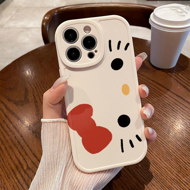 귀여운 키티 아이폰 케이스 소프트 젤리 폰케이스