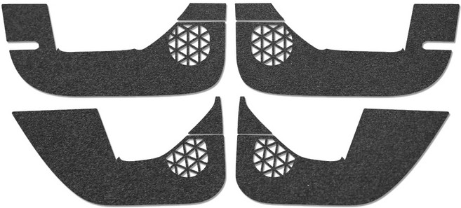 디 올뉴 싼타페 MX5 스크래치 방지 도어커버(엠블럼 무), 디올뉴싼타페  MX5