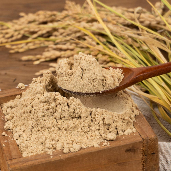 싸리재 유기농 미강 분말 200g 미네랄과 섬유질이 풍부한~ 곡물팩 천연분말의 활용도 갑~, 1개