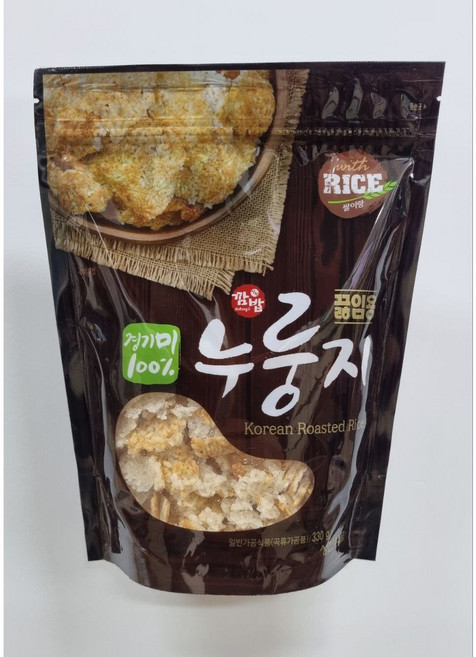 성찬식품 끓임용 누룽지, 330g, 6개