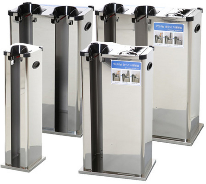 리빙플랜 스텐우산포장기 회수형, 2개, 투명