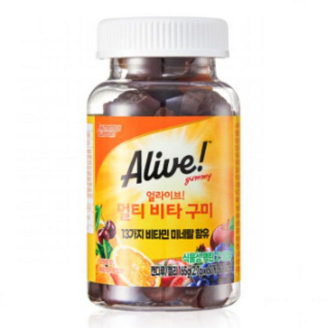 네츄럴라이프얼라이브 얼라이브 멀티 비타 구미, 60정, 1개