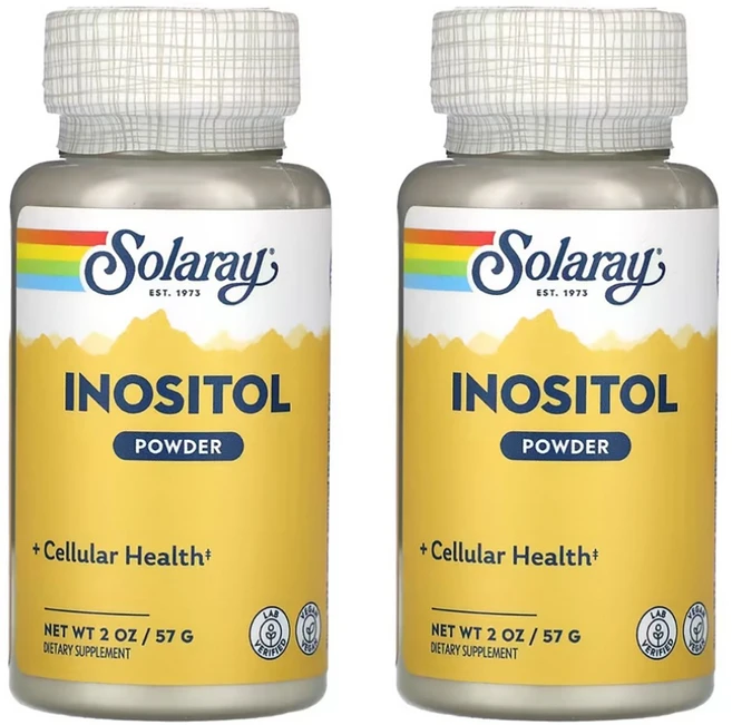 솔라레이 이노시톨 파우더 57g 분말 Inositol 2개 - 쿠팡