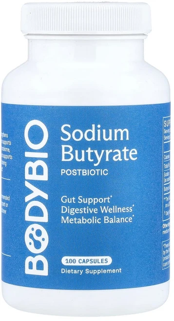 바디바이오 부티르산 부티레이트 단쇄 지방산 100캡슐 Butyrate, 1개, 100정 - 쿠팡