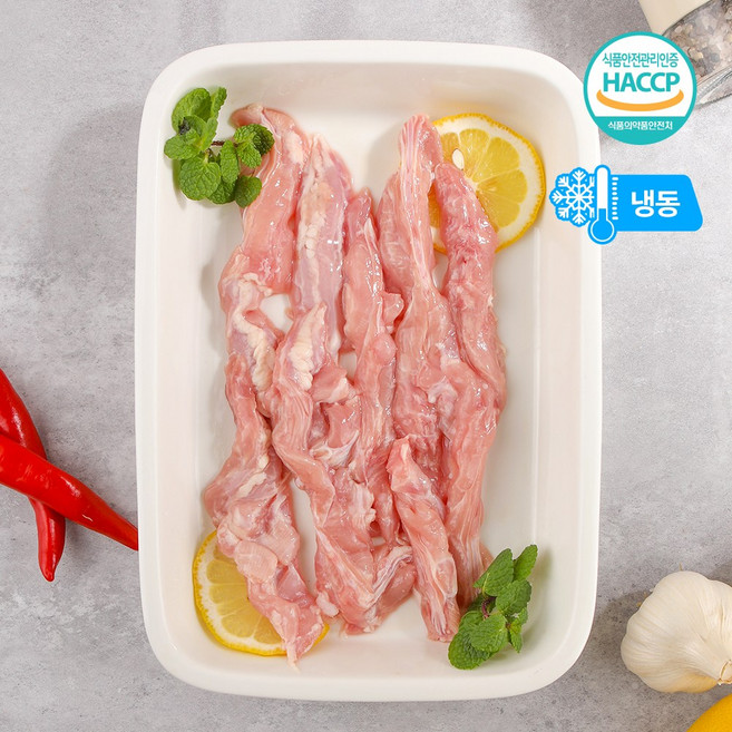 더바른닭 국내산 냉동 닭 목살1kg 2개, 1kg