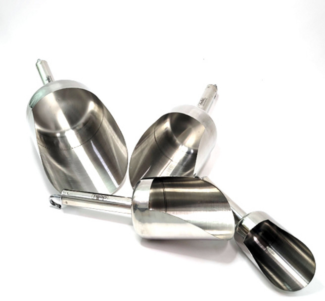 얼음 스쿱 Delki 스텐원형스쿠프 특대, 소, 1개