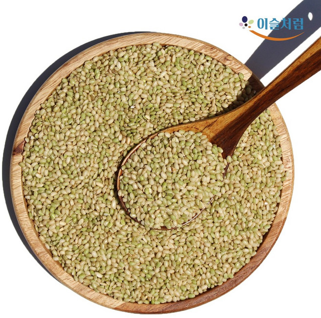 국산 녹미 1kg (2025년산) 녹진주 찹쌀 녹색쌀 초록쌀 유색미 푸른찹쌀, 1개