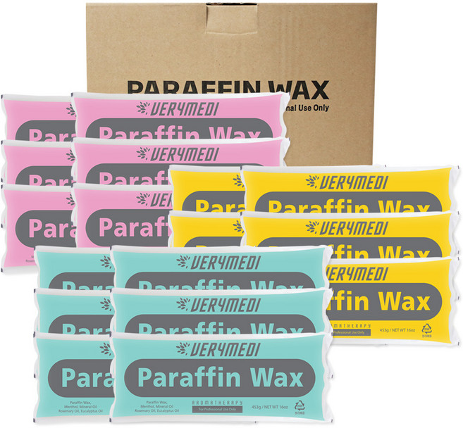 베리메디 파라핀 왁스 레몬 453g, 6개