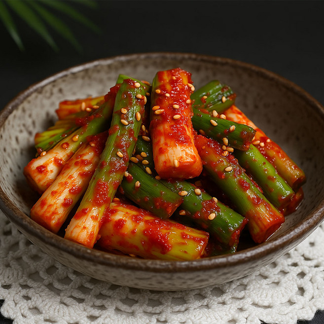 돌산댁푸드 국내산 대파 아삭한 대파김치, 1개, 2kg