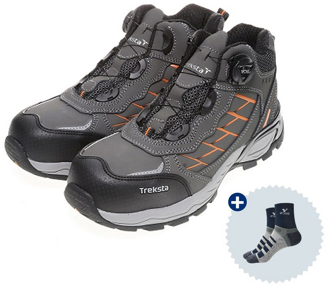 트렉스타 세이프티 6인치 안전화 경량화 TL-KOBRA600D 다이얼 공용 + V존양말