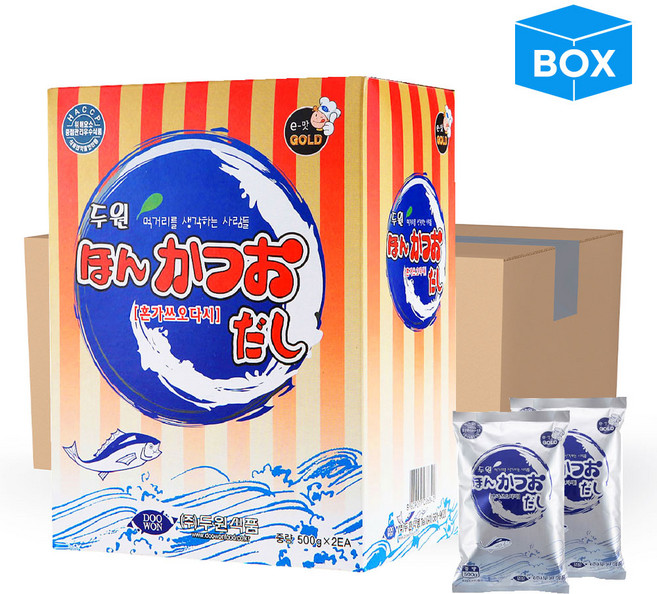 두원 혼가쓰오다시 1kg, 10개