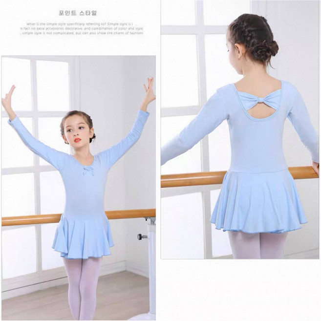러블리 키즈 발레 튜튜 원피스+발레타이즈+ 발레슈즈 3종 세트