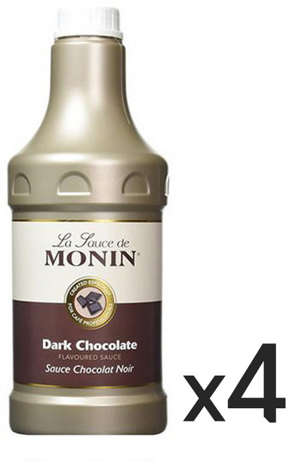 모닌 다크초콜릿 소스 1.89L 4개