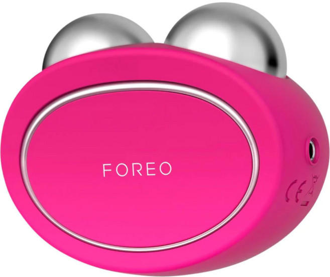 포함 FOREO BEAR 마이크로커런트 페이셜 토닝 디바이스 푸치아 핑크