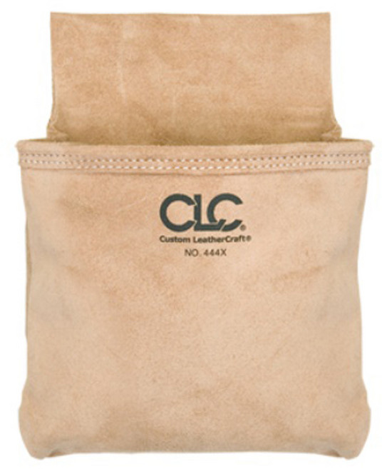 CLC 444X 공구주머니 못주머니 툴벨트 스웨이드 가죽 1포켓 파우치백, 1개