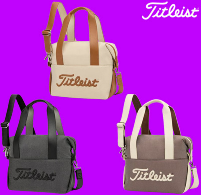 2026 타이틀리스트 여성 골프 토트백 파우치백 숄더백 골프가방 골프백, 블랙블랙