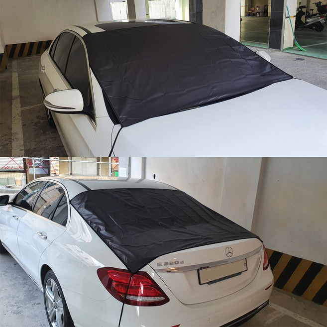 차량용 성에방지커버 암막방수원단 햇빛가리개 자동차 앞뒷유리커버