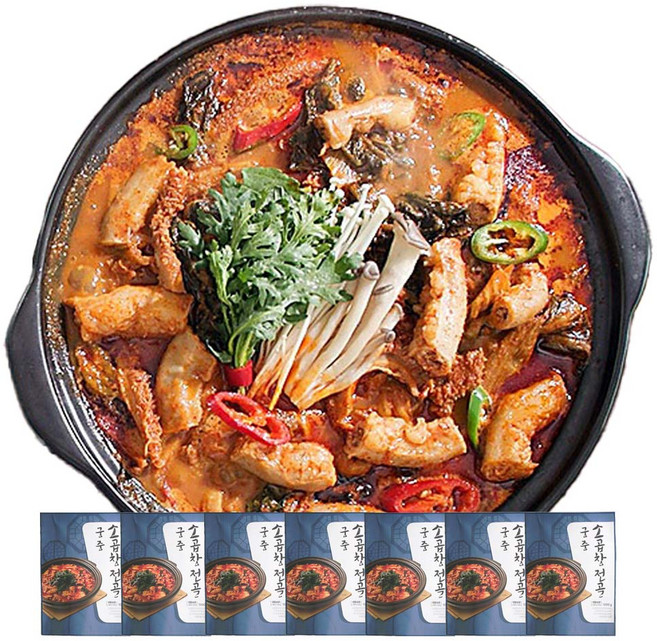 궁중 소곱창전골 소 양 내장탕 밀키트 간편조리 참맛있데이 노다지 곱창전골 양곰탕 아이큐샵, 7개, 1kg