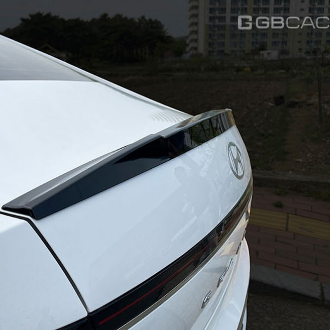 그랜저GN7 리어스포일러 리어바이저 립스포일러 에어로파츠, 쉐보레, 스위치 블레이드 실버, 올뉴 크루즈