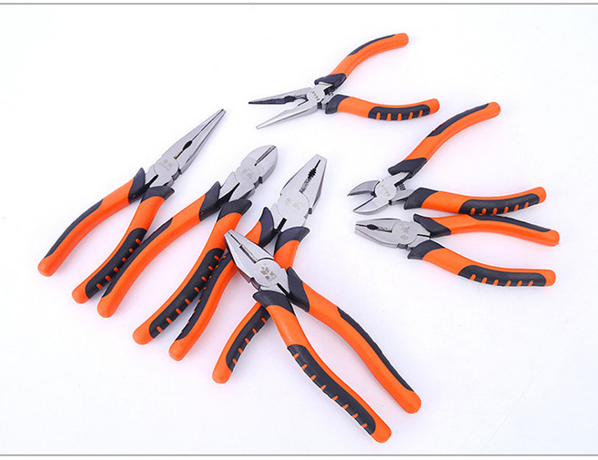 듀라맥스 절연 가정용 롱노우즈 뼨치 니퍼, 6인치-뺀치, 1개