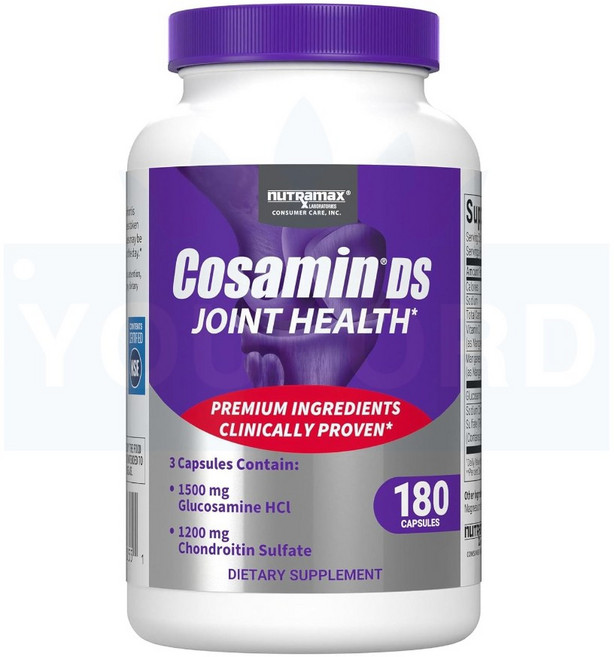 뉴트라맥스 코사민 cosamin DS 콘드로이친 글루코사민 미국 내수용 180캡슐 유로드, 1개