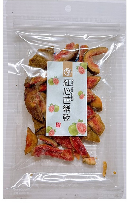 美佐子MISAKO 紅心芭樂乾, 100g, 2個