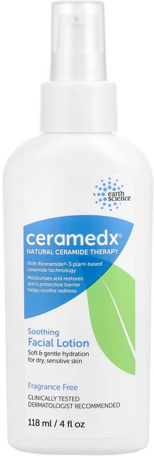 Ceramedx 수딩 페이셜 로션 향료 무함유 118ml(4fl oz) Ceramedx (세라메딕스), 1개, 118ml - 쿠팡