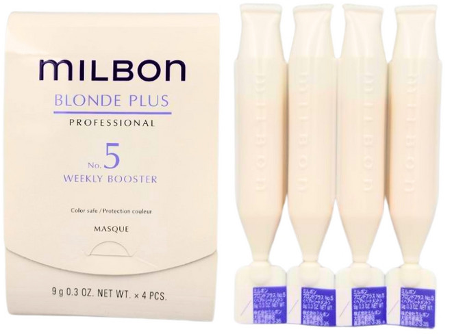 MILBON 哥德式 煥金 護髮 5劑, 1個, 36ml