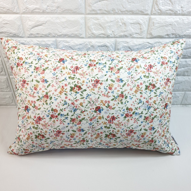 우리가 수제 순면 쥬디 푹신한 아동 라텍스 메모리폼 베개피 베개커버 30x50(커버만)