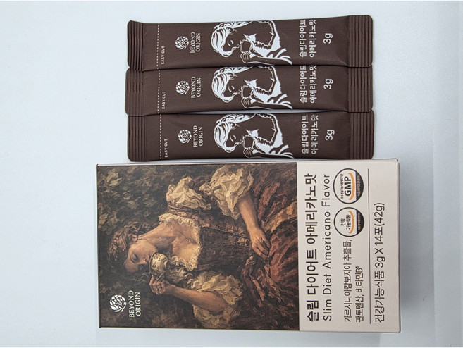 슬림 다이어트 아메리카노맛 쑤욱빼 내장지방 팔뚝살 1+1, 2개, 14회분