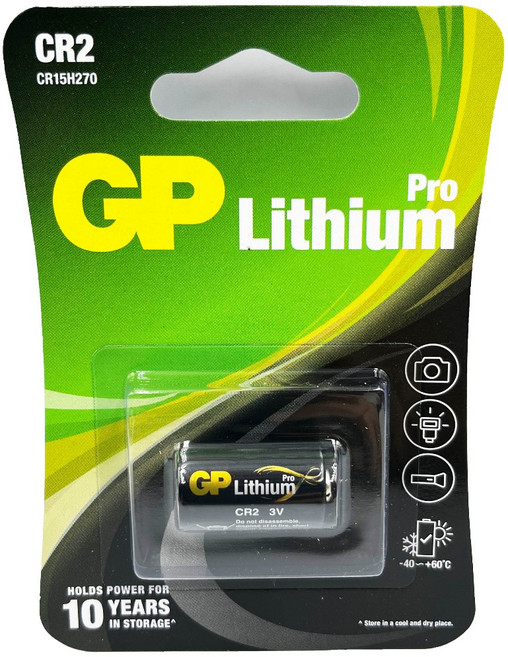 GP Lithium Pro CR2 電池 相機電池 閃光燈電池 - 電子設備適用, 1個