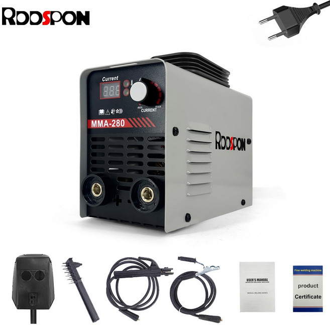 가정용 용접기 아크 MMA 280 미니 휴대용 220V 전기 장비 자동차 수리 인버터 도구 철, 01 CHINA, 옵션01) 은, 1개