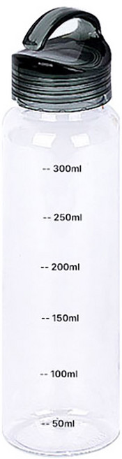 국산 슬림 미니 휴대용 물병 물통 어린이 러닝 등산 트라이탄소재 BPA free, 01 다크그레이, 1개, 300ml