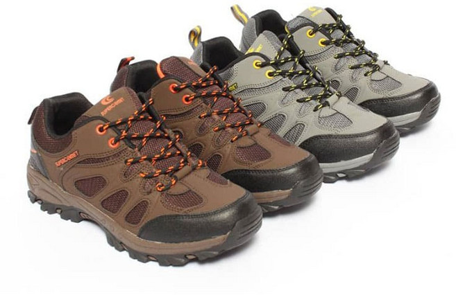 남성 메쉬 배색 5목 트레킹화 등산화