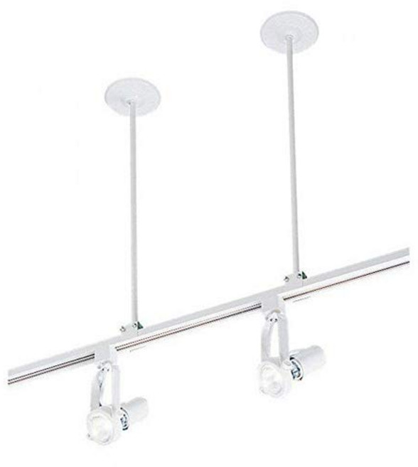 WAC Lighting SK36-WT 36" Suspension Kit for H-L-J-J2 Track White, 1개