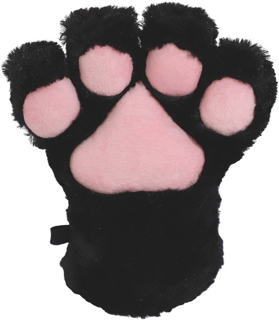 크리스마스 소품 장신구 BEST, 1개, 54.고양이 발바닥 장갑 (블랙)
