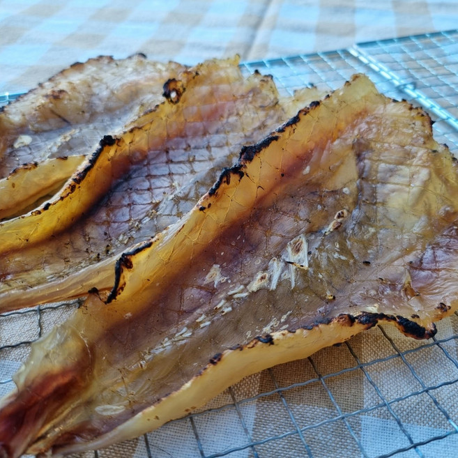 [바다애] 무방부제 꼬리아귀포 아구포 도톰한 쥐포 안주 500g 1kg, 통마리 꼬리아귀포 500g, 1개
